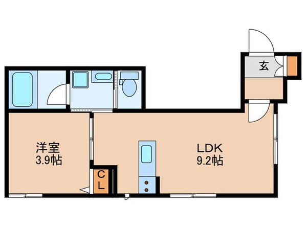 Solide赤塚の物件間取画像